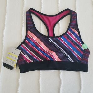 Champion Reversible Striped Sports Bra